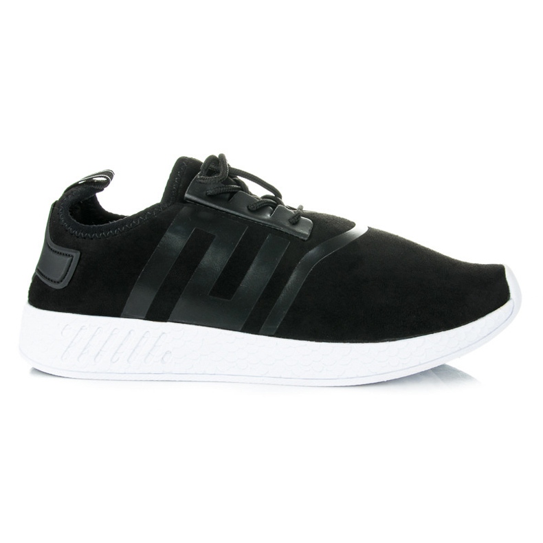 Vices Pantofi sport din piele de căprioară negru Vices Pantofi sport din piele de căprioară negru