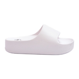 Flip-flops pentru femei Airaplea Foam Platform, alb