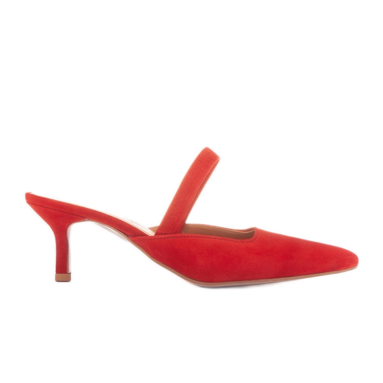 Marco Shoes Șlapii lui Emilian roșu