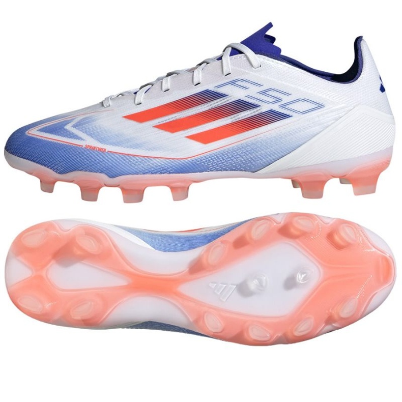 Pantofi de fotbal Adidas F50 Pro Mg F1325 alb Pantofi de fotbal Adidas F50 Pro Mg F1325 alb
