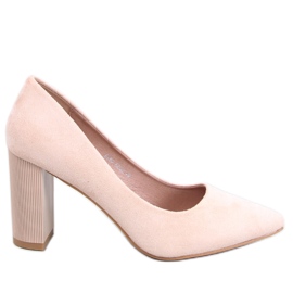 Pompe cu toc Annette Beige bej Pompe cu toc Annette Beige bej