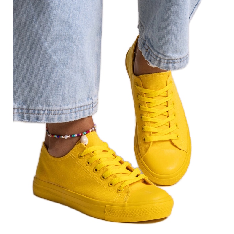 Tenisi galbeni clasici Nudar