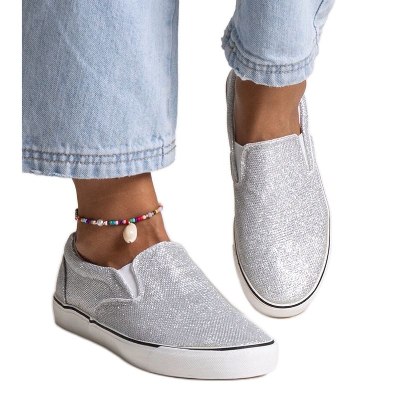 Tenisi Lublubah argintii stralucitori