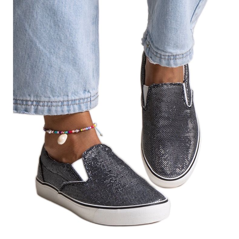 Tenisi lublubah negri strălucitori negru