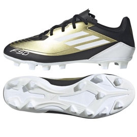 Pantofi Adidas F50 Club Messi FxG M IG9331 de aur Pantofi Adidas F50 Club Messi FxG M IG9331 de aur