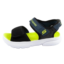 Sandale Skechers 406512L/BKLM negru