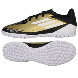 Pantofi Adidas F50 Club Messi Tf M IG9330 de aur