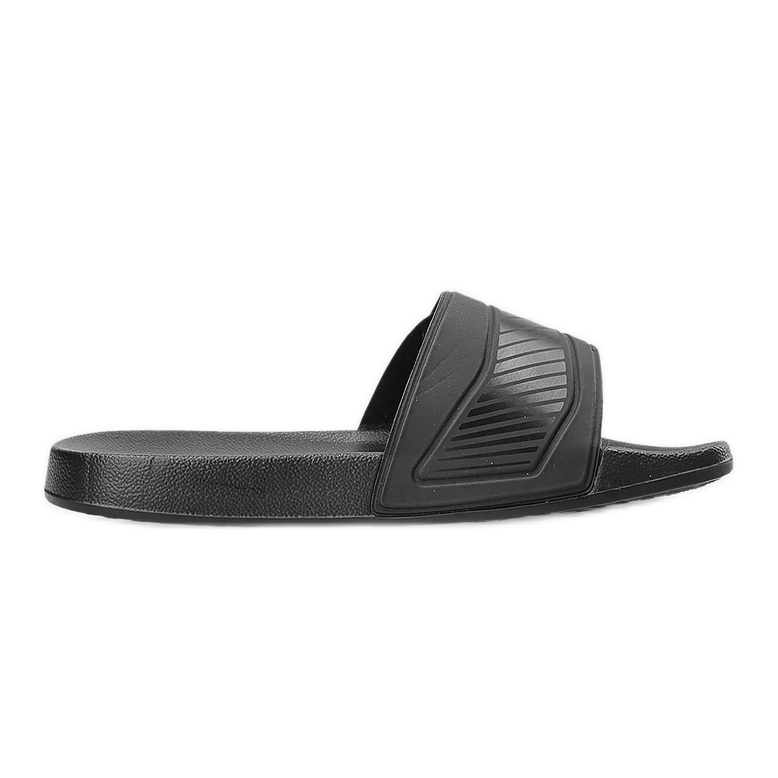 Flip-flops cu velcro pentru bărbați 4FMM00FFLIM091-20S negru Flip-flops cu velcro pentru bărbați 4FMM00FFLIM091-20S negru