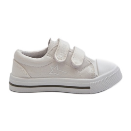 Pantofi pentru copii cu velcro Big Star NN374117 Alb Pantofi pentru copii cu velcro Big Star NN374117 Alb