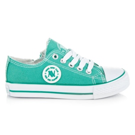 New Age Pantofi sport pentru copii verde New Age Pantofi sport pentru copii verde