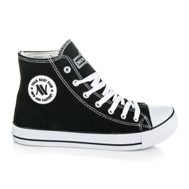 Adidași înalte New Age negru