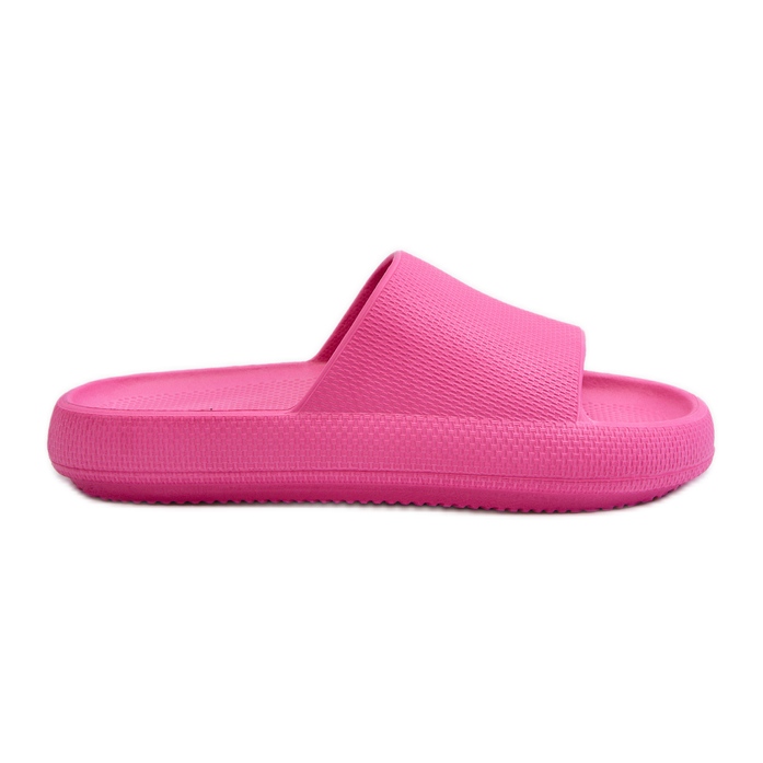 Flip-flops de damă din spumă ușoară, cu talpă groasă, Querceria roz