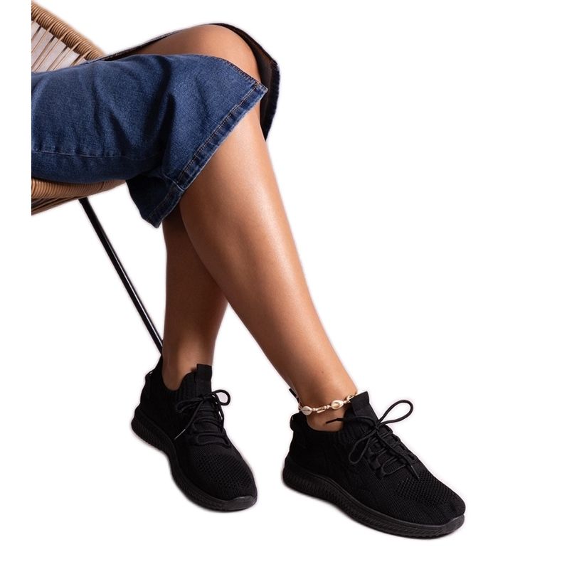 Adidași sport Khitam negri negru