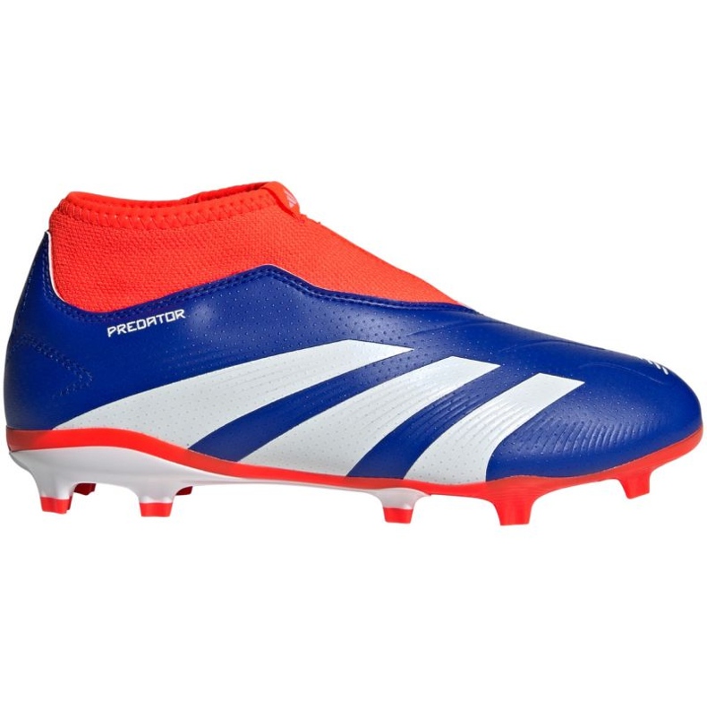 Pantofi de fotbal Adidas Predator League Ll Fg Jr IF6356 albastru