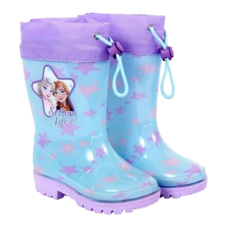 Coqui Perletti Galoshes Land of Frozen 98077 albastru Coqui Perletti Galoshes Land of Frozen 98077 albastru