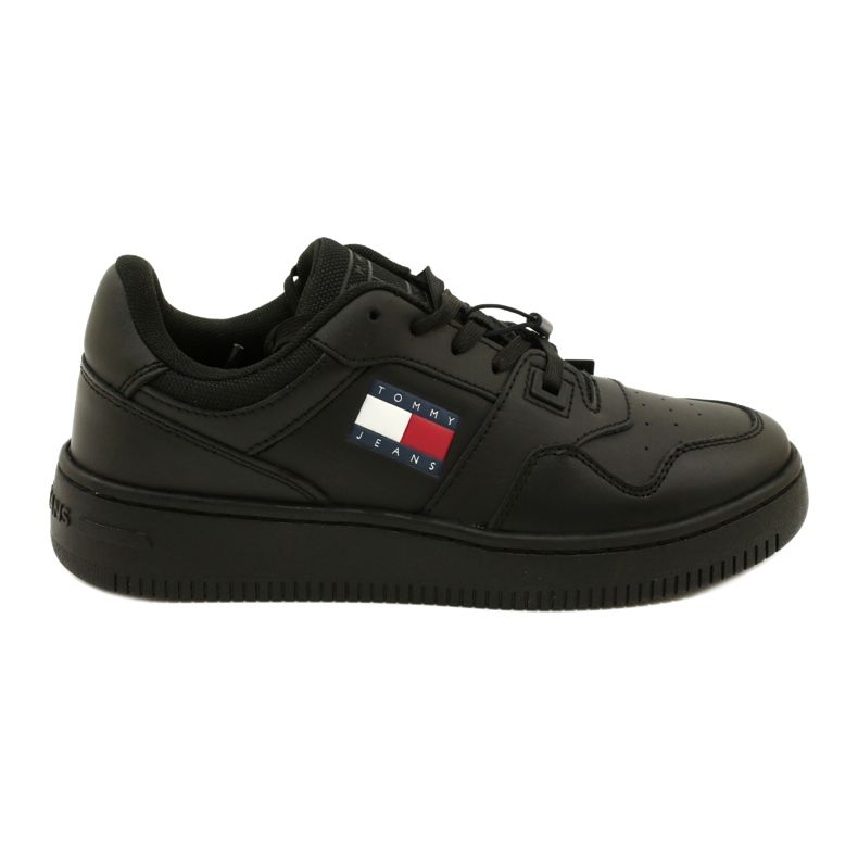 Tommy Hilfiger Pantofi sport retro Basket Ess EN0EN02505BDS negri negru