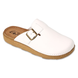 Papuci barbati din piele Dr.ORTO Befado 179M004 alb Papuci barbati din piele Dr.ORTO Befado 179M004 alb