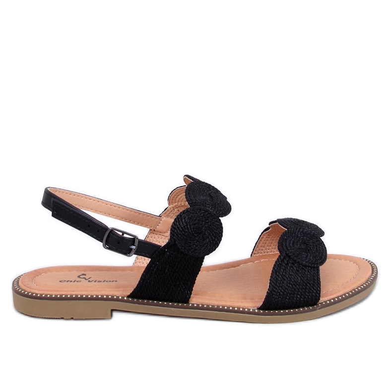 Sandale dama Raulet Black negru