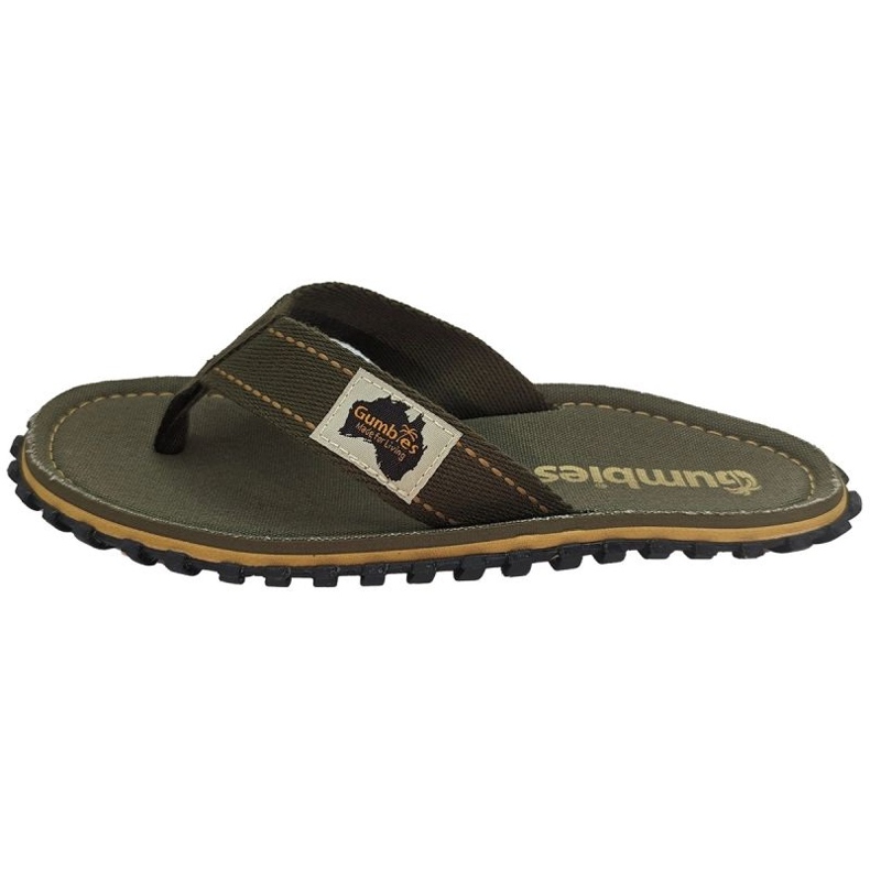 Flip-flops Gumbies Islander Șlapi GU-FFISL119 verde