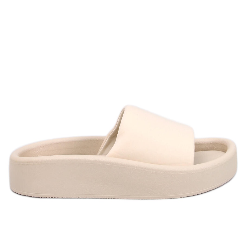 Papuci moale de dama Fontes Beige bej