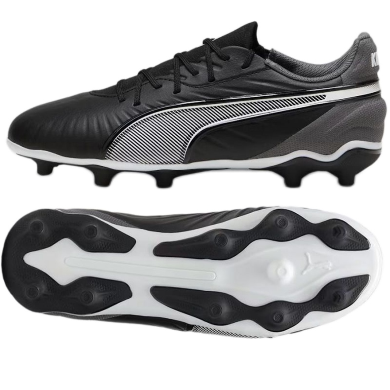Pantofi de fotbal Puma King Match FG/AG 108048-01 negru