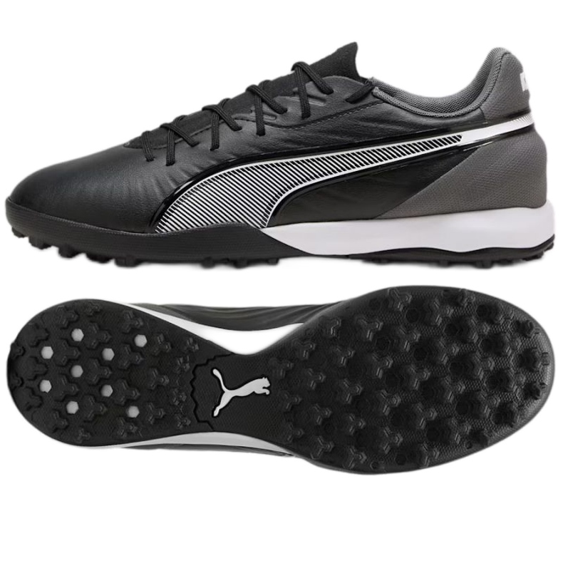 Pantofi de fotbal Puma King Match Tt 107879-01 negru Pantofi de fotbal Puma King Match Tt 107879-01 negru
