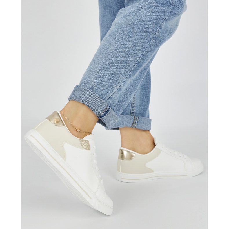 Pantofi sport clasici de dama alb