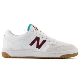 Adidasi New Balance GSB480FT alb
