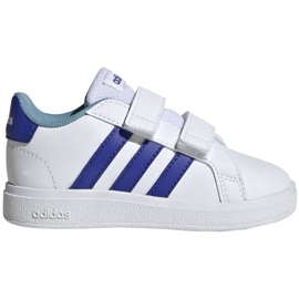 Pantofi Adidas Grand Court Lifestyle Hook and Loop HP8919 alb Pantofi Adidas Grand Court Lifestyle Hook and Loop HP8919 alb