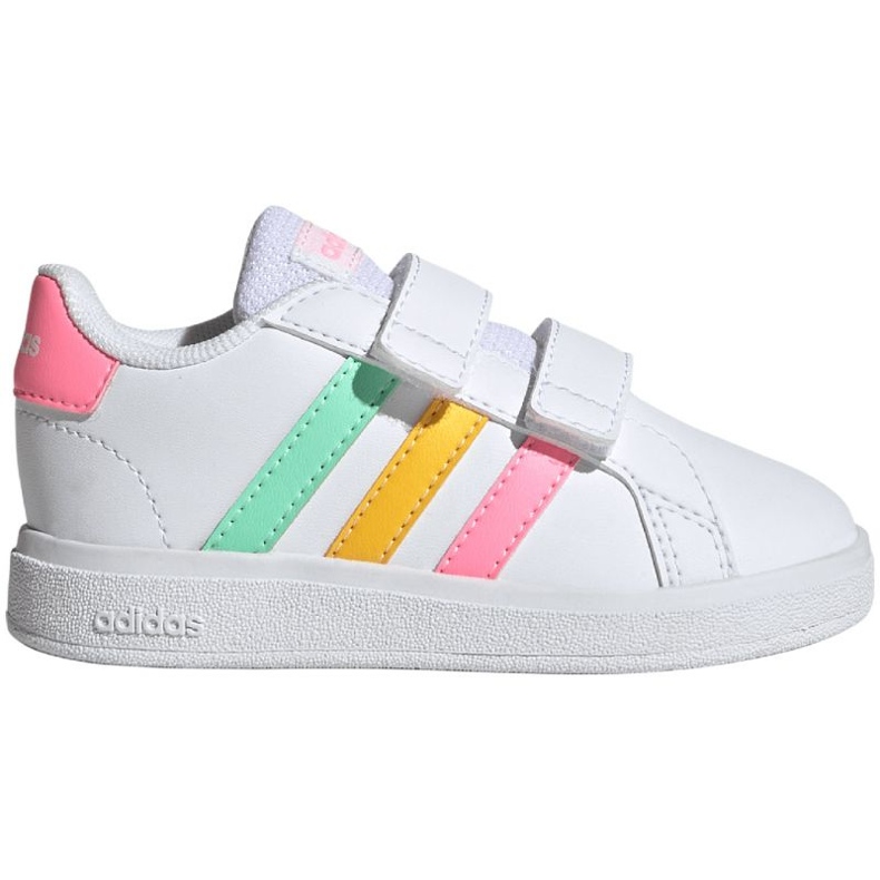 Pantofi Adidas Grand Court Lifestyle Hook and Loop HP8917 alb