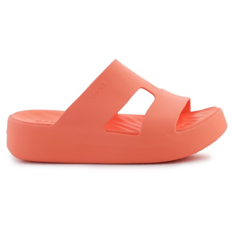 Șlapi Crocs Getaway Platform H-Strap 209409-84F portocale