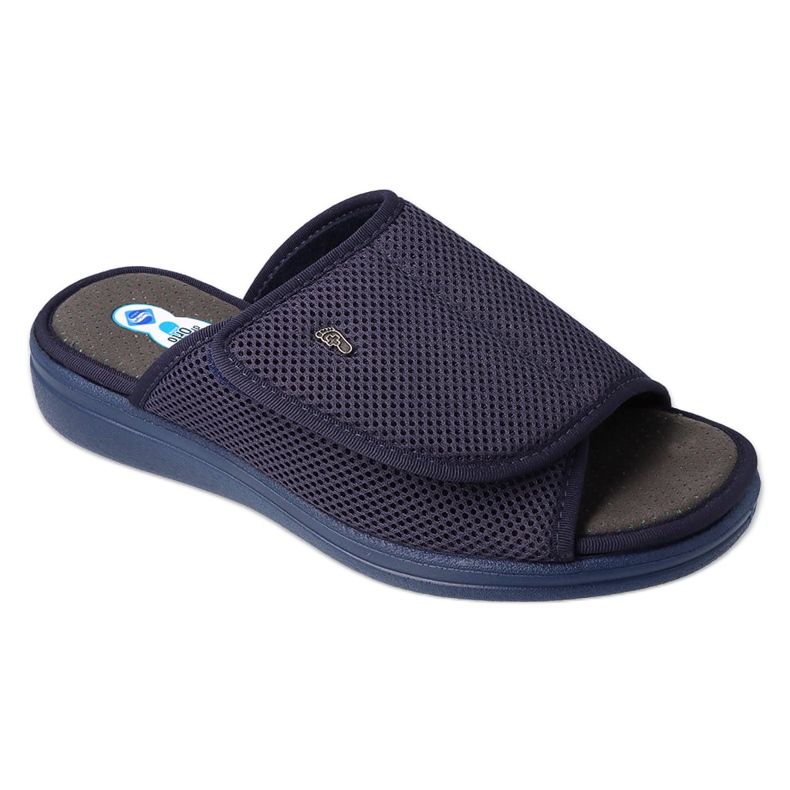 Befado Dr.Orto Slippers pentru femei PU 078D002 albastru