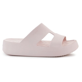 Șlapi Crocs Getaway Platform H-Strap 209409-6UR bej Șlapi Crocs Getaway Platform H-Strap 209409-6UR bej