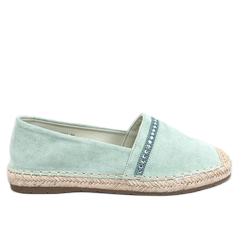 Espadrile dama Etance Green verde