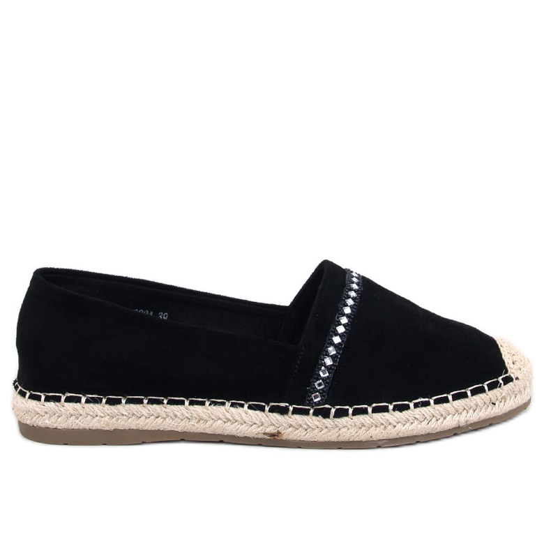 Espadrile dama Etance Black negru