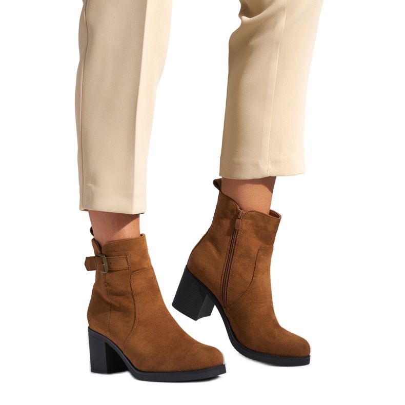 Botine de dama maro