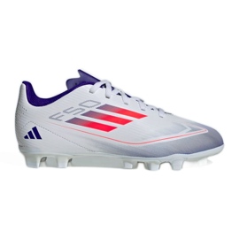 Pantofi de fotbal Adidas F50 Club FxG IF1382 alb Pantofi de fotbal Adidas F50 Club FxG IF1382 alb