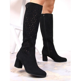 Cizme M.Daszyński SA156-10 SAN1A negru