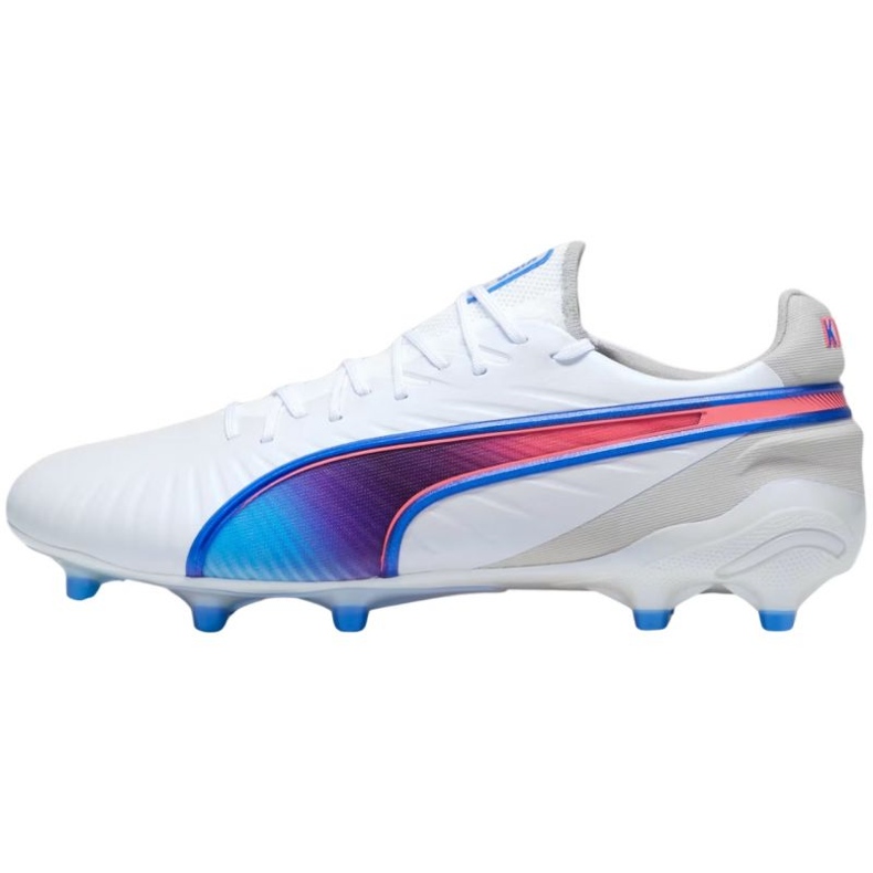 Pantofi de fotbal Puma King Ultimate FG/AG 107809 02 alb