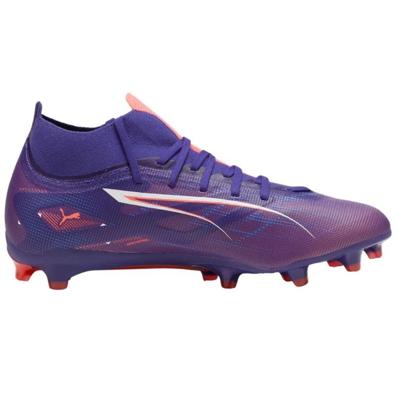 Pantofi de fotbal Puma Ultra 5 Match+ FG/AG 107686 01 violet