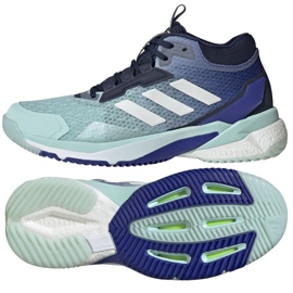 Pantofi Adidas Crazyflight 5 Mid IF9257 albastru