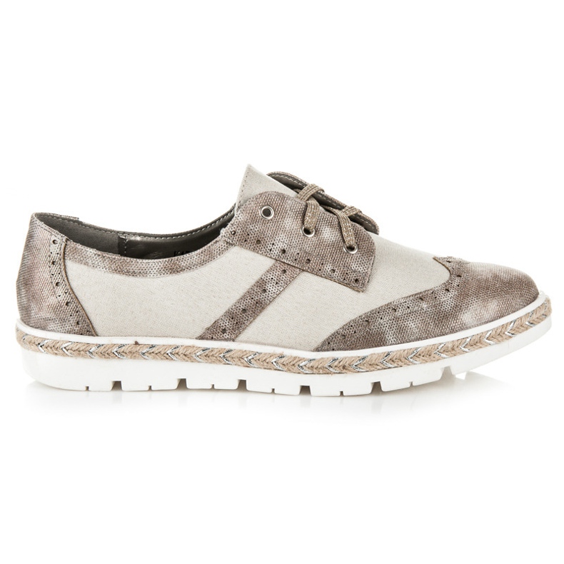 Pantofi cu șireturi KYLIE maro