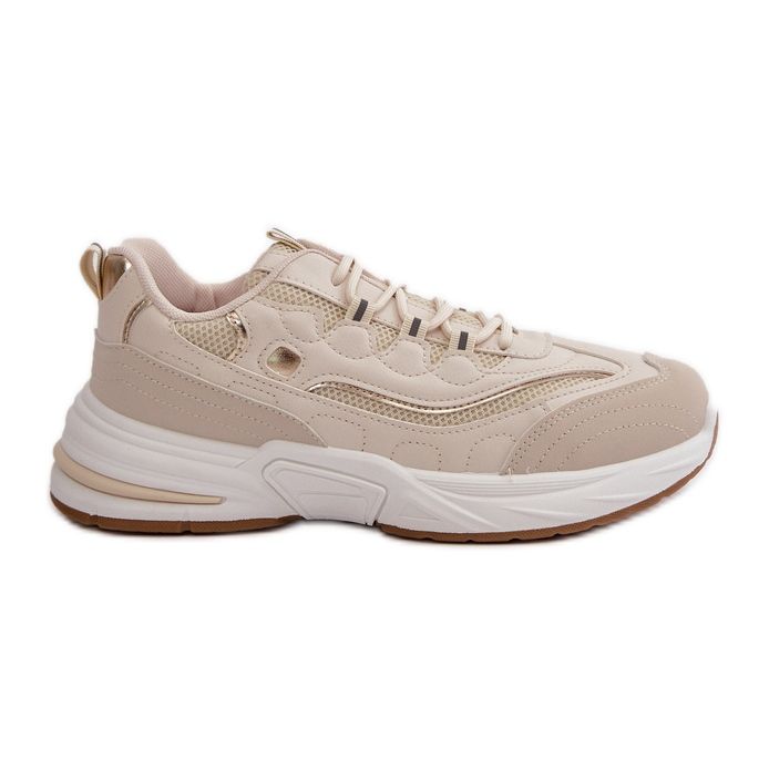 Pantofi sport Pantofi din piele ecologica Bej Verilisse Pantofi sport Pantofi din piele ecologica Bej Verilisse