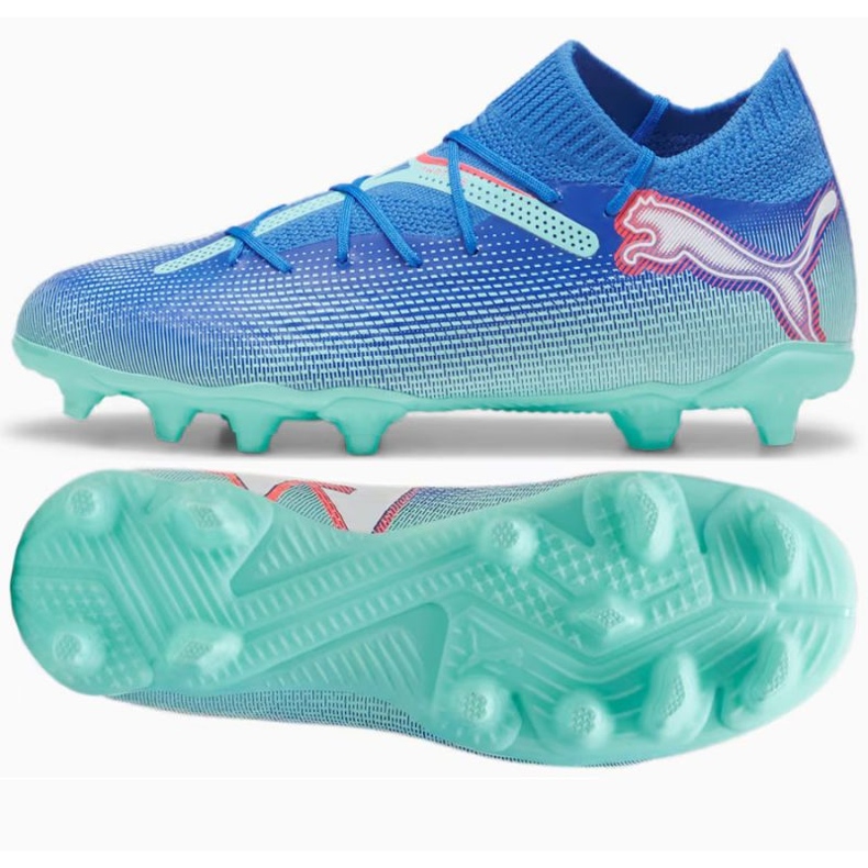 Pantofi Puma Future 7 Pro FG/AG 107944 01 albastru