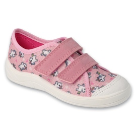 Papuci copii Befado cu Velcro 772X011 roz Papuci copii Befado cu Velcro 772X011 roz