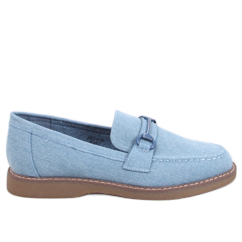 Mocasini de dama States Jeans albastru