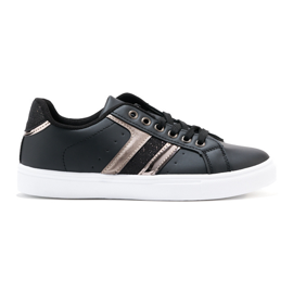 Pantofi sport negri confortabili negru Pantofi sport negri confortabili negru