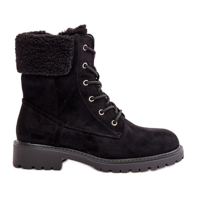 Cizme Izolatoare De Muncă De Damă Cu Fermoar Negru Mivael