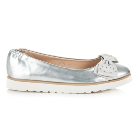 Vices Balerina cu fundita gri Vices Balerina cu fundita gri