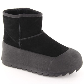 Cizme de zăpadă mukluk de damă negre Big Star OO274A213 negru